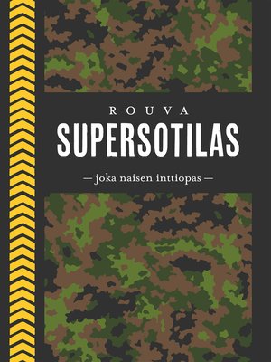 cover image of Rouva supersotilas